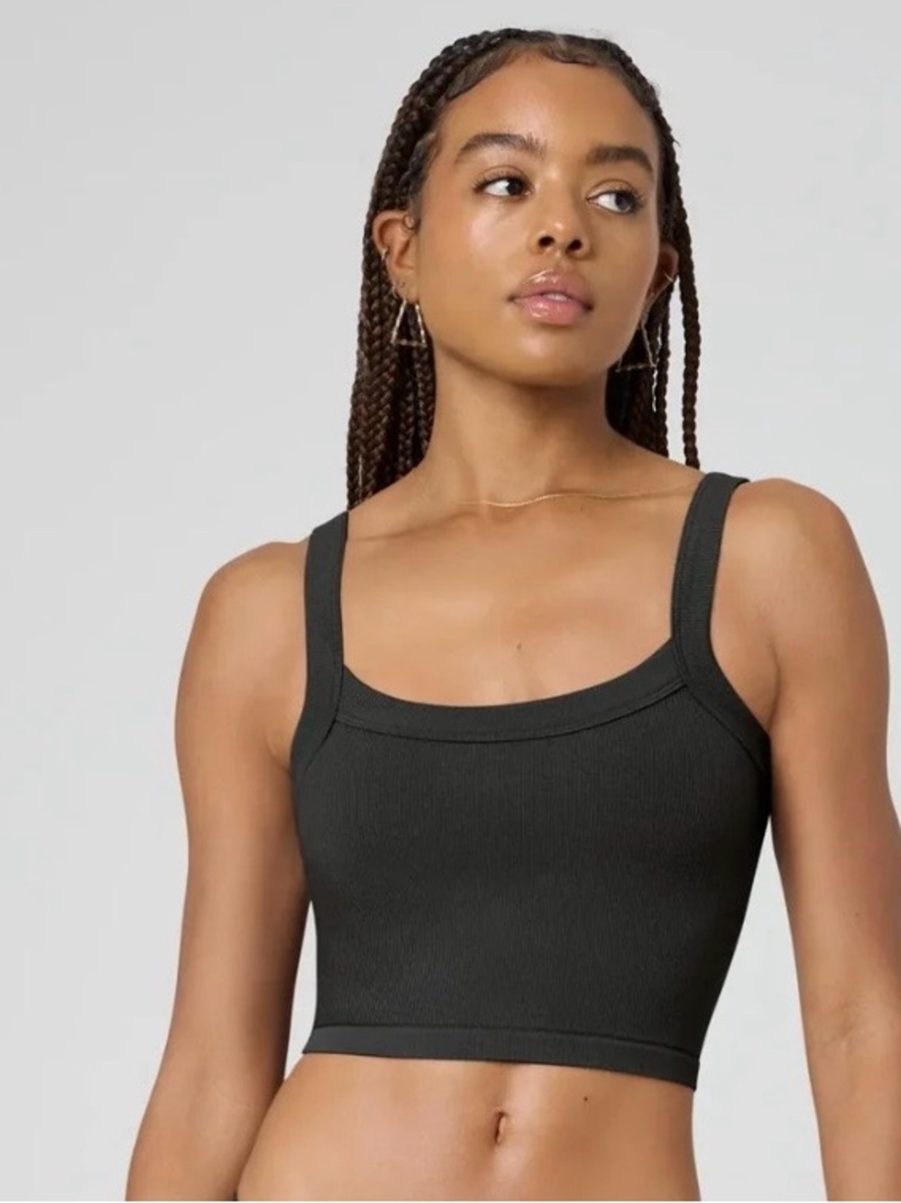 Florence by Mills Ribbed Crew Neck Top - Deep Plum